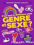 C'est quoi la différence entre genre et sexe ?